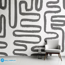 Load image into Gallery viewer, Meanders Abstract Pattern Wallpaper in Dubai, Abu Dhabi and all UAE
