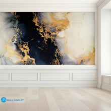 Load image into Gallery viewer, Golden Nebula Wall Mural in Dubai, Abu dhabi and All UAE