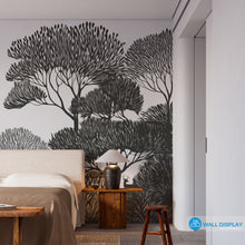 Load image into Gallery viewer, Monochrome Groves Wall Mural in Dubai, Abu Dhabi and all UAE