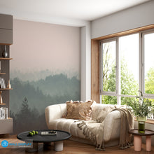 Load image into Gallery viewer, Mystic Pines Wall Mural in Dubai, Abu Dhabi and all UAE