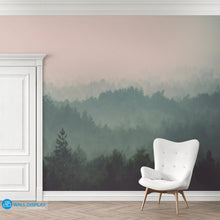 Load image into Gallery viewer, Mystic Pines Wall Mural in Dubai, Abu Dhabi and all UAE