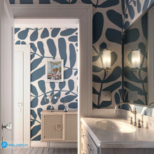 Load image into Gallery viewer, Abstract Modern Leaves Pattern Wallpaper in dubai, Abu Dhabi and all UAE