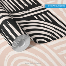 Load image into Gallery viewer, Curvatures Abstract Pattern Wallpaper in Dubai, Abu Dhabi and all UAE