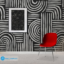 Load image into Gallery viewer, Curvatures Abstract Pattern Wallpaper in Dubai, Abu Dhabi and all UAE