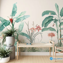 Load image into Gallery viewer, Exotic Flora Wall Mural in Dubai, Abu Dhabi and all UAE