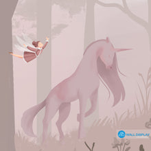 Load image into Gallery viewer, Fairytale Forest Kids Wallpaper for Girls in Dubai, Abu dhabi and All UAE