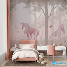 Load image into Gallery viewer, Fairytale Forest Kids Wallpaper for Girls in Dubai, Abu dhabi and All UAE