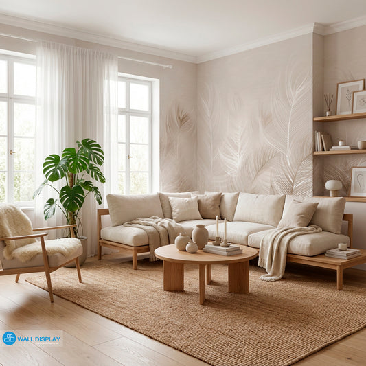 Feather Harmony Wall Mural in Dubai, Abu dhabi and All UAE