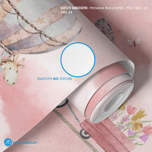 Load image into Gallery viewer, Wallpaper for Girls UAE Fluffy Pink Adventure