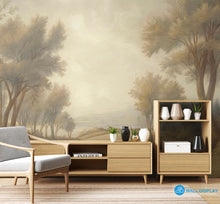 Load image into Gallery viewer, Forest Trail Vintage Wall Mural in Dubai, Abu Dhabi and all UAE