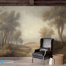 Load image into Gallery viewer, Forest Trail Vintage Wall Mural in Dubai, Abu Dhabi and all UAE