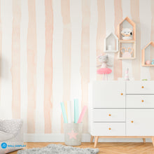 Load image into Gallery viewer, Inky Stripe Kids Wallpaper for Girls & Boys in Dubai, Abu Dhabi and all UAE