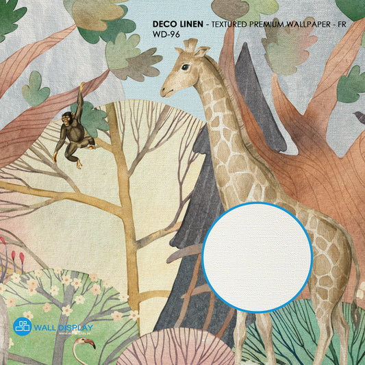 Jungle Joy Kids Wallpaper in Abu dhabi