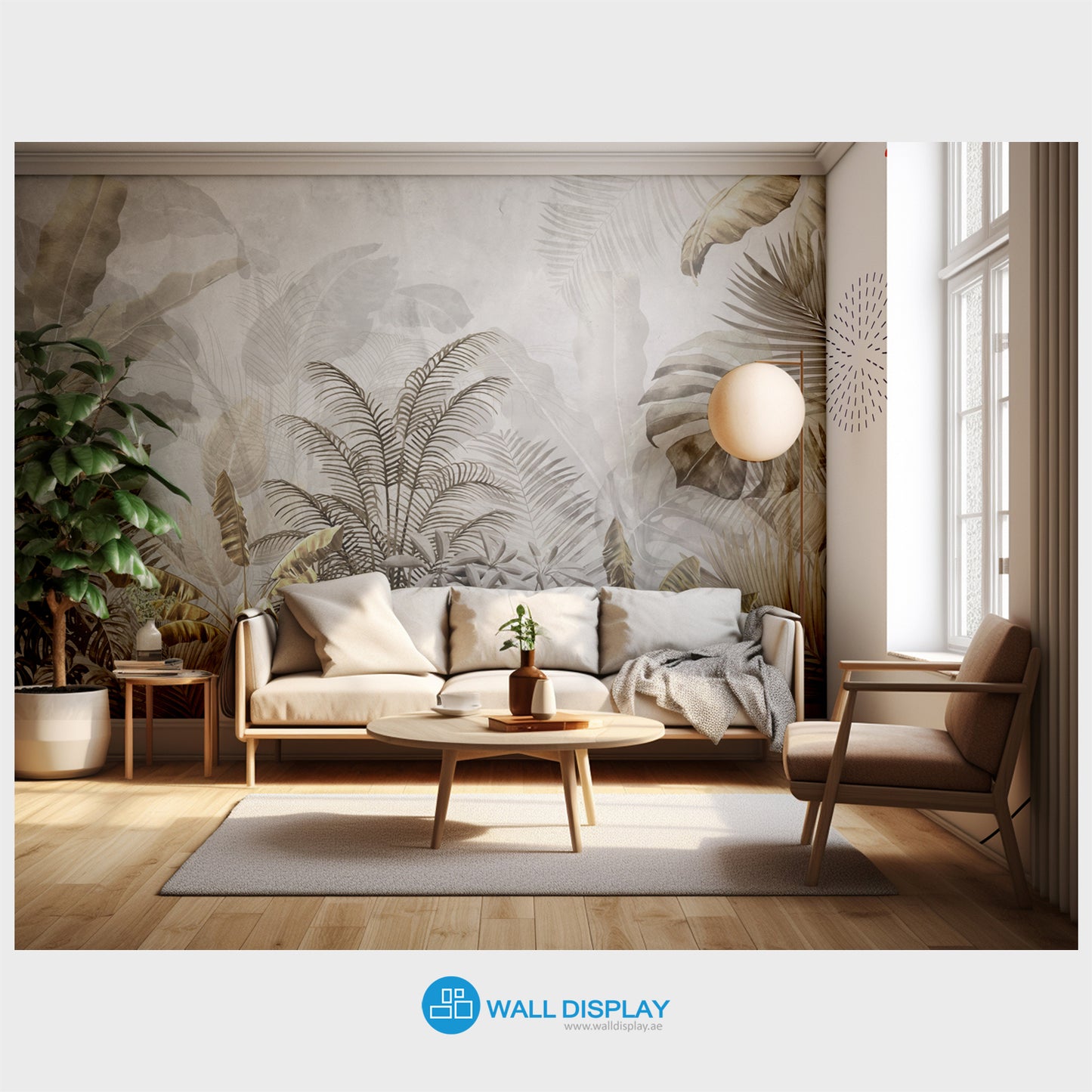 Earthy Canopy Wall Mural in Dubai, Abu dhabi and All UAE