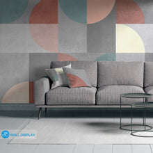 Load image into Gallery viewer, Retro Geometry Wallpaper in Dubai, Abu Dhabi and all UAE