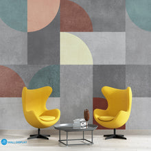Load image into Gallery viewer, Retro Geometry Wallpaper in Dubai, Abu Dhabi and all UAE