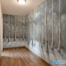 Load image into Gallery viewer, Silver Birch Forest Wall paper in Dubai, Abu dhabi and All UAE
