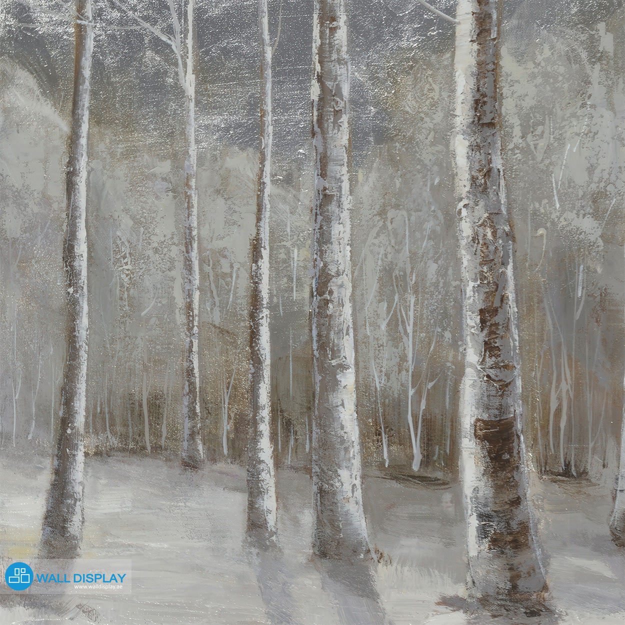 Silver Birch Forest Wall paper in Dubai, Abu dhabi and All UAE