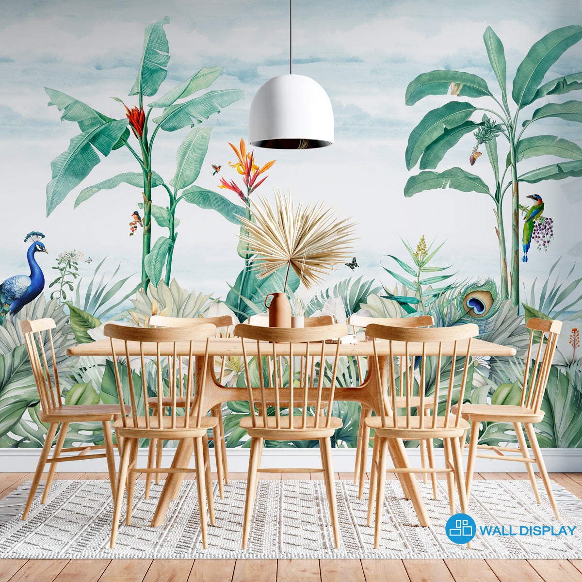 Tropical Breeze Wall Mural In Dubai Abu Dhabi And All UAE Tropical Breeze Wall Mural In Dubai Abu Dhabi And All UAE