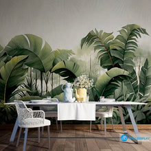Load image into Gallery viewer, Tropical Watercolor - Wall Mural in dubai, Abu Dhabi and all UAE