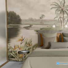 Load image into Gallery viewer, Verdant Riverside Wall Mural in Dubai, Abu dhabi and All UAE