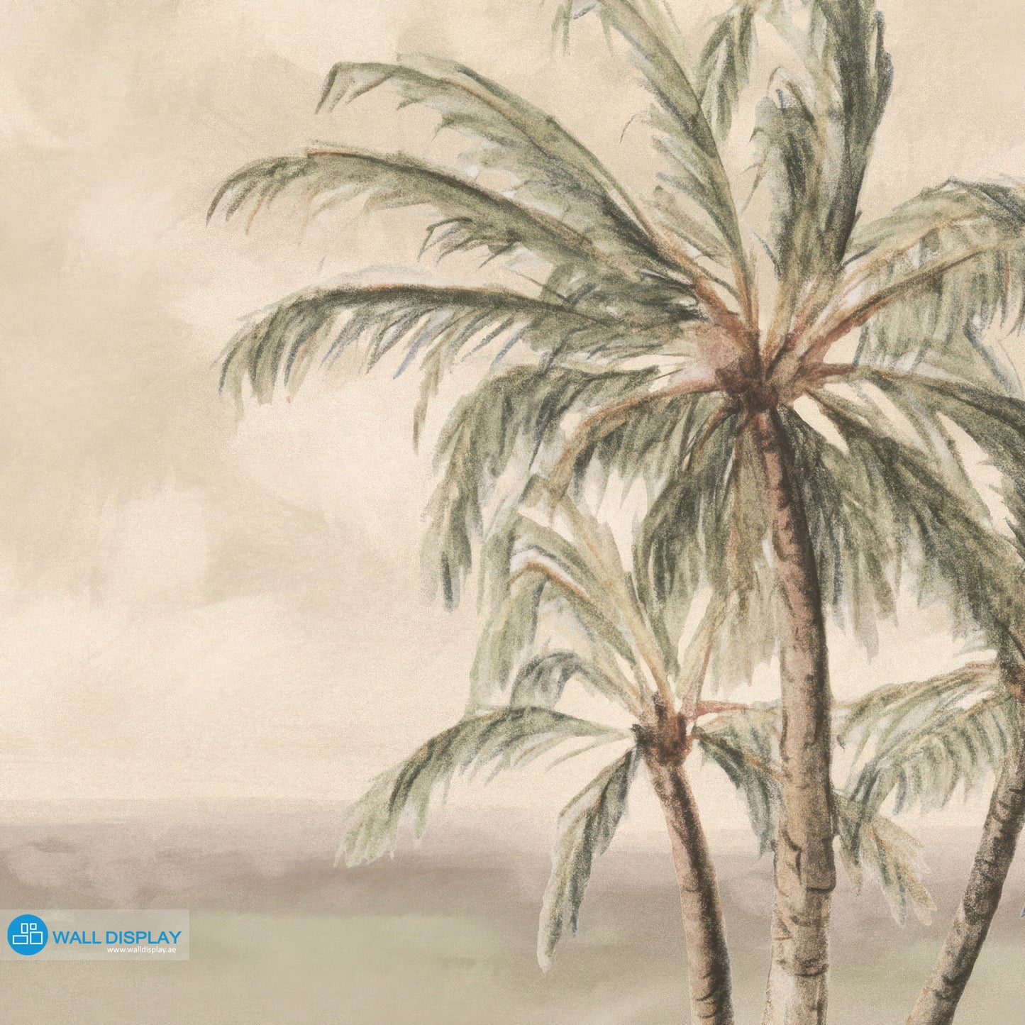 Verdant Riverside Wall Mural in Dubai, Abu dhabi and All UAE