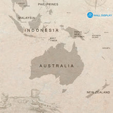 Load image into Gallery viewer, Vintage World Map wall mural in Dubai, Abu Dhabi and all UAE