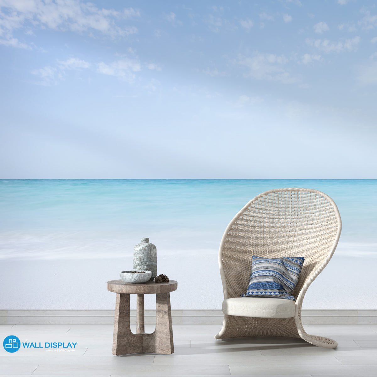 Image showcasing Ocean Breeze Wall Mural in Dubai, Abu dhabi and All UAE