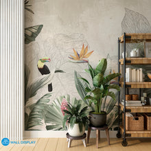 Load image into Gallery viewer, Whispers of the Tropics Wallpaper in Dubai, Abu Dhabi and all UAE