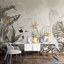 Load image into Gallery viewer, Whispers of the Tropics Wallpaper in Dubai, Abu Dhabi and all UAE