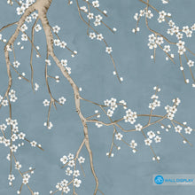 Load image into Gallery viewer, White Cherry Blossom Wallpaper in Dubai, Abu Dhabi and all UAE