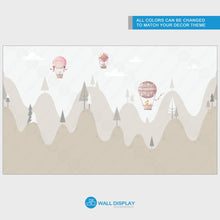 Load image into Gallery viewer, Adventure Peaks - Kids Wallpaper walldisplay wallpaper-dubai