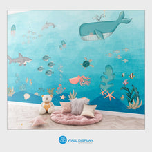 Load image into Gallery viewer, Beneath the Waves - Kids Wallpaper in dubai, Abu Dhabi and all UAE