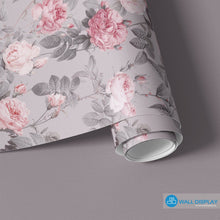 Load image into Gallery viewer, Bloom Powder Room - Floral Wallpaper walldisplay wallpaper-dubai