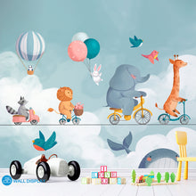 Load image into Gallery viewer, Race me - Kids Wallpaper