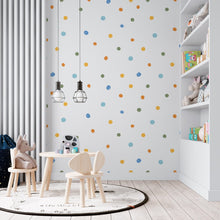 Load image into Gallery viewer, Dotty Dots III - Kids Wallpaper walldisplay wallpaper-dubai