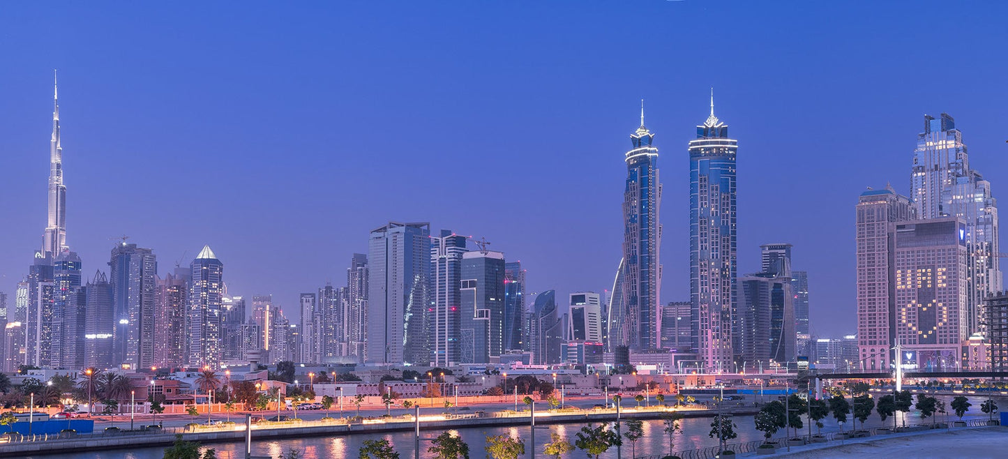 Dubai Panoramic View I walldisplay wallpaper-dubai