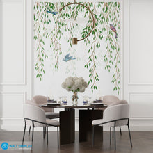 Load image into Gallery viewer, Falling Green II - Wall Mural walldisplay wallpaper-dubai