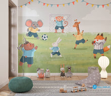 Load image into Gallery viewer, Football Champions - Kids Wallpaper walldisplay wallpaper-dubai