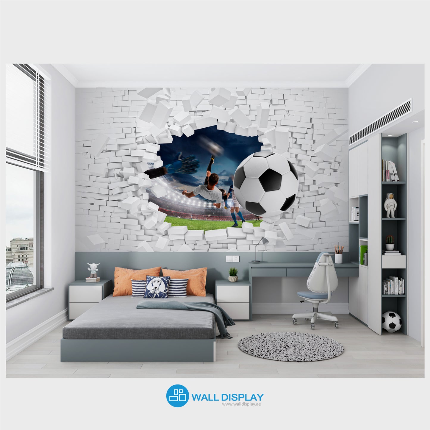 Football 3D Wallpaper in Dubai, Abu dhabi and All UAE