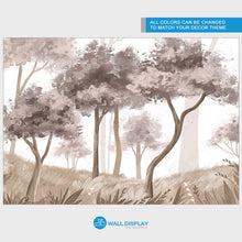 Load image into Gallery viewer, Forest Watercolors - Wall Mural in dubai, Abu Dhabi and all UAE