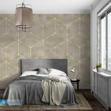 Load image into Gallery viewer, Geometric Harmony III - Pattern Wallpaper walldisplay wallpaper-dubai