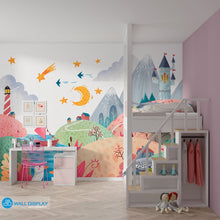 Load image into Gallery viewer, Lighthouse Bay - Kids Wallpaper walldisplay wallpaper-dubai