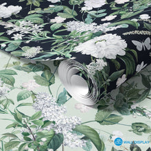 Load image into Gallery viewer, Midnight Scent - Floral Wallpaper walldisplay wallpaper-dubai