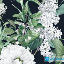 Load image into Gallery viewer, Midnight Scent - Floral Wallpaper walldisplay wallpaper-dubai