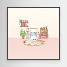 Load image into Gallery viewer, Cute Cat Cozy Room by Xuan Thai