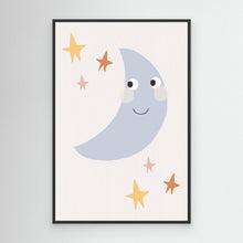 Load image into Gallery viewer, Sweet Moon And Stars by Menina Lisboa