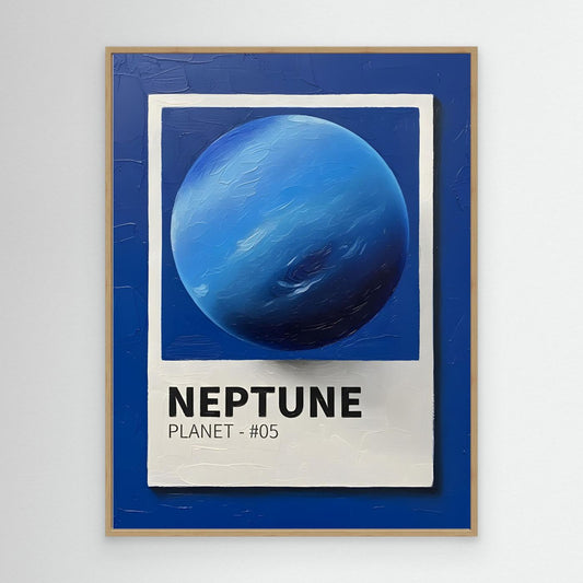 Neptune Blue Planet by Hugo