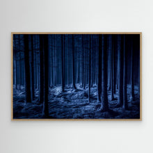 Load image into Gallery viewer, Dark Blue Forest Night by Benny Pettersson