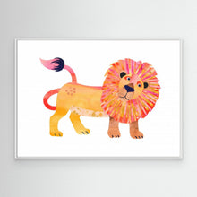 Load image into Gallery viewer, Happy Cartoon Lion by Isabelle Brent